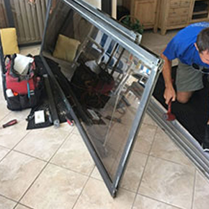 sliding glass door frame repair Antioch